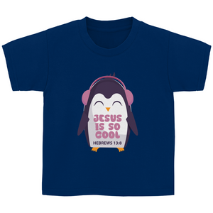 Kinder T-Shirt jesus is so cool hebrews 13:8