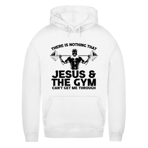 Damen Hoodie jesus and gym