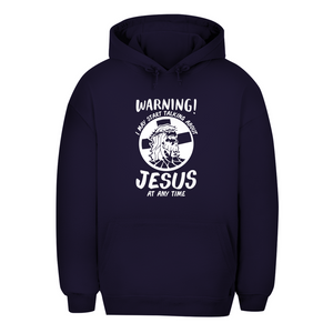 Unisex Oversize Hoodie jesus at any time