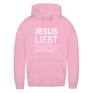 Damen Hoodie jesus liebt dich