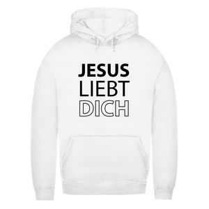 Damen Hoodie jesus liebt dich
