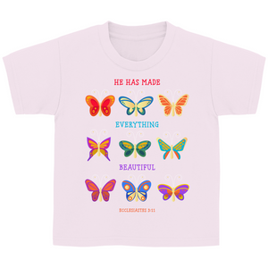 Kinder T-Shirt he has made everything beatiful ecclesiastes 3:11