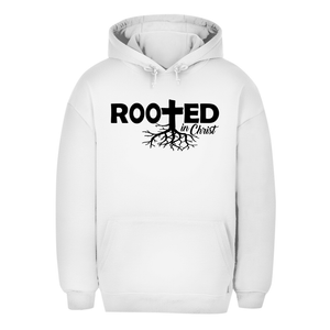 Unisex Oversize Hoodie rooted in christ