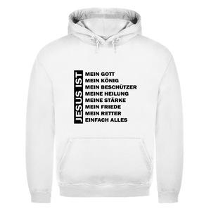 Herren Hoodie jesus ist mein gott