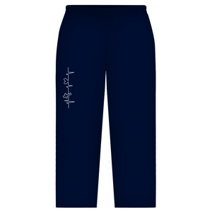 Oversize Sweatpants Herzschlag Kreuz