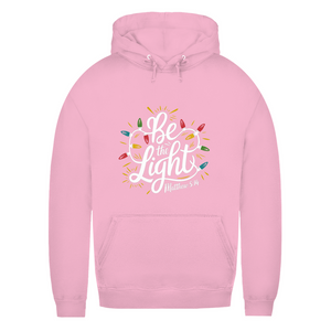 Damen Hoodie be the light matthew 5:14