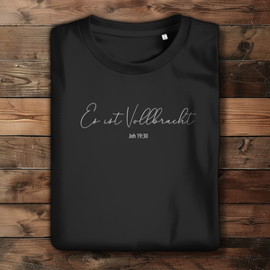 Damen Bio T-Shirt es ist vollbracht joh 19:30