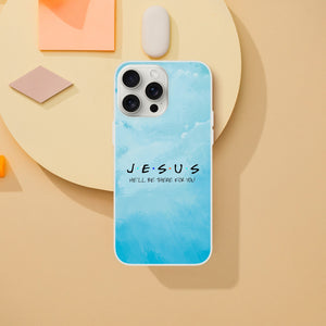jesus he'll be there for you iPhone-Hülle