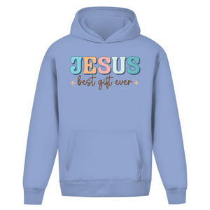 Oversize Hoodie Ohne Kordel jesus best gift ever