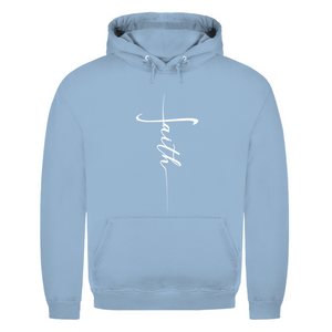 Herren Hoodie faith kreuz