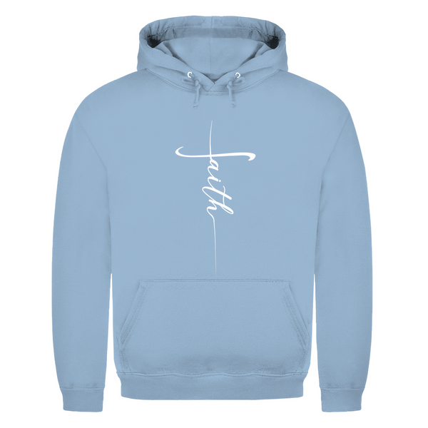 Herren Hoodie faith kreuz