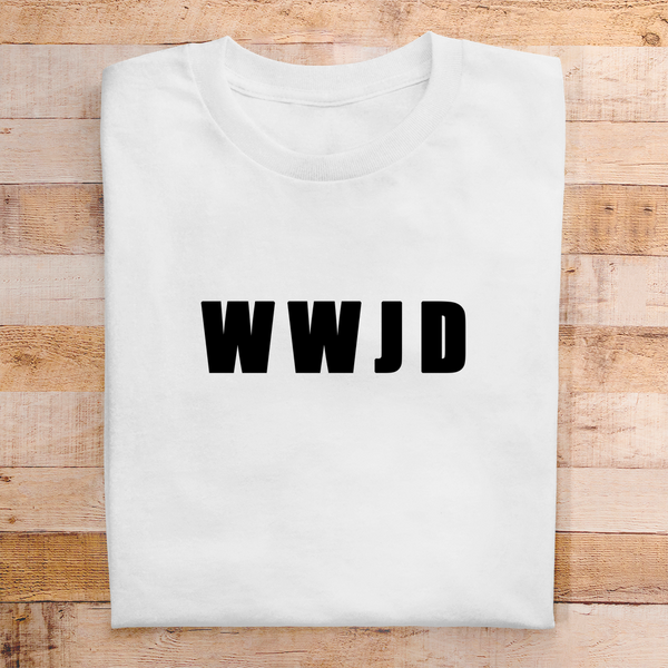 Herren T-Shirt wwjd