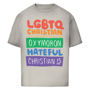 Oversize T-Shirt lgbtq christian