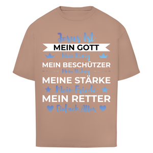 Oversize T-Shirt jesus ist mein gott