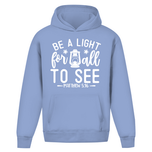 Oversize Hoodie Ohne Kordel be a light for all to see matthew 5:16
