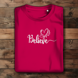Damen Bio T-Shirt believe
