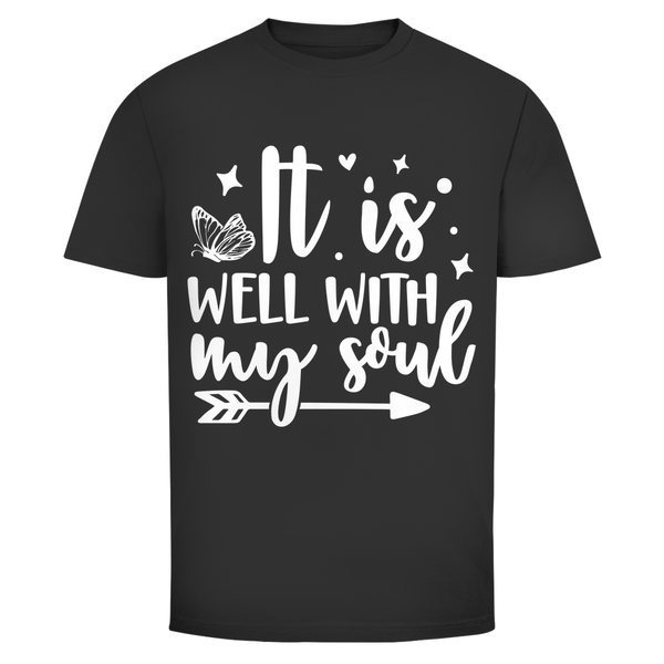 Herren T-Shirt it is well with my soul