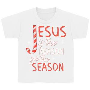Kinder T-Shirt jesus is the reason for the season