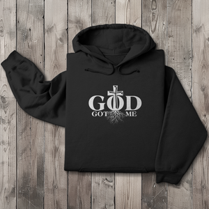 Herren Hoodie god got me