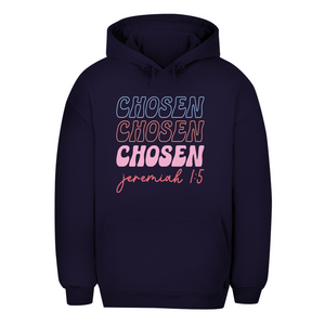 Unisex Oversize Hoodie chosen jeremiah 1:5