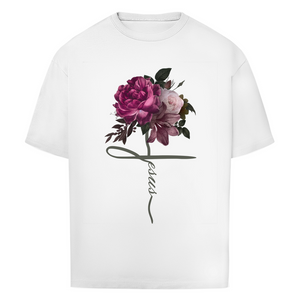 Oversize T-Shirt jesus blumen