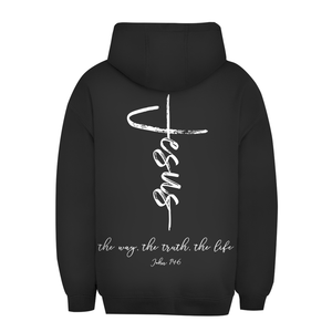 Unisex Oversize Hoodie the way the truth the life john 14:6