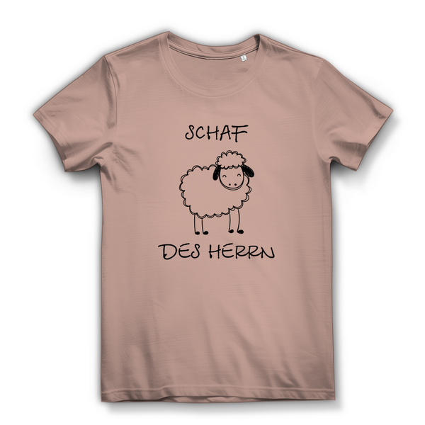 Damen Bio T-Shirt schaf des herrn