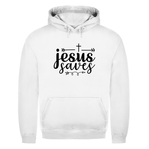 Herren Hoodie jesus saves