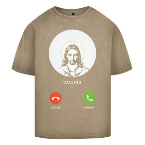 Oversize Washed T-Shirt jesus calling