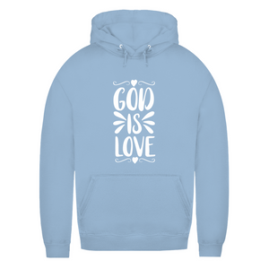 Damen Hoodie god is love