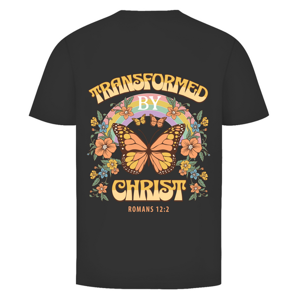 Herren T-Shirt transformed by christ romans 12:2