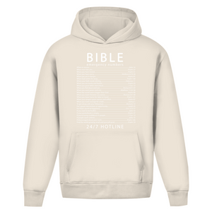 Oversize Hoodie Ohne Kordel bible