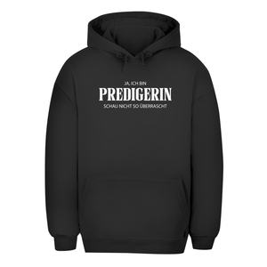 Unisex Oversize Hoodie ja ich bin predigein