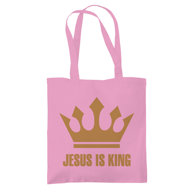 Tragetasche jesus is king krone