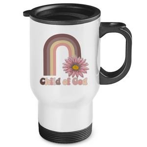 Edelstahl-Thermobecher child of god regenbogen