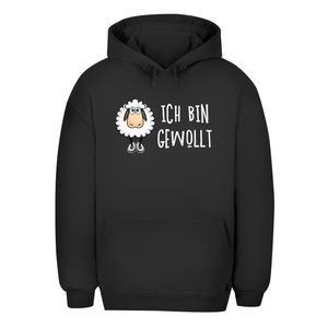 Unisex Oversize Hoodie ich bin gewollt