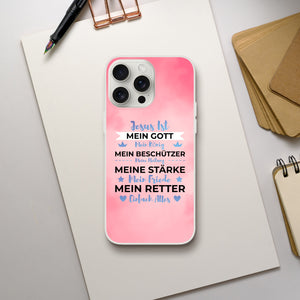 jesus ist mein gott iPhone-Hülle