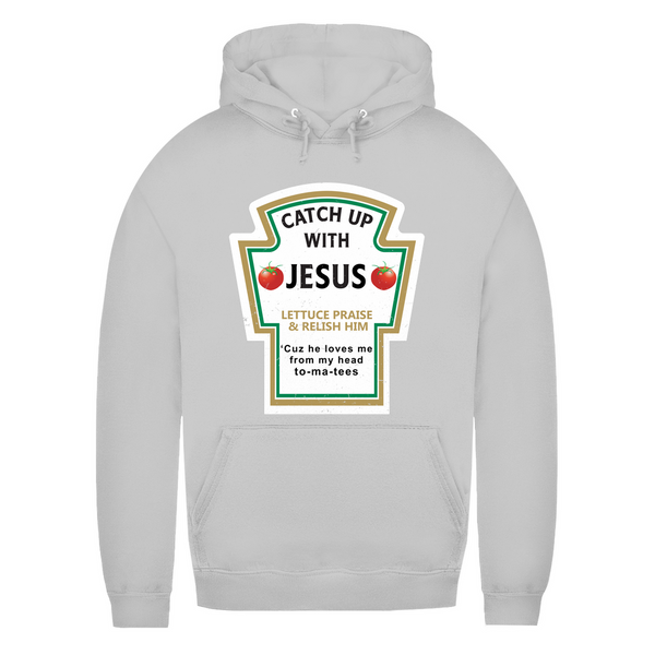 Damen Hoodie catch up with jesus