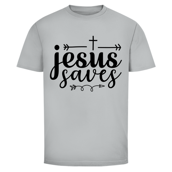 Herren T-Shirt jesus saves