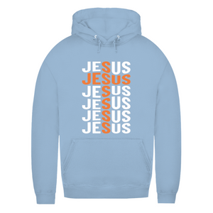 Damen Hoodie jesus kreuz