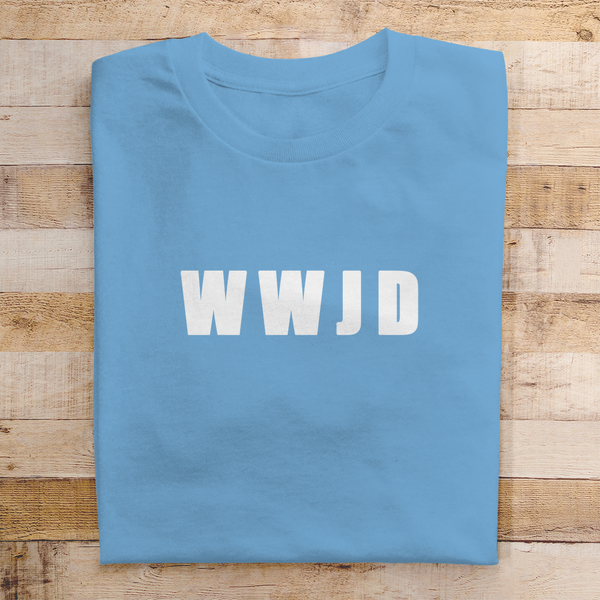 Herren T-Shirt wwjd