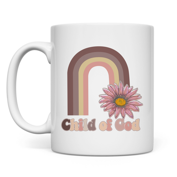 Tasse child of god regenbogen