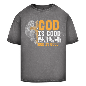 Oversize Washed T-Shirt god is good